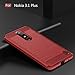 Sucnakp for Nokia 3.1 Plus Case(US Version) TPU Shock Absorption Cell Phone Cases Technology Raised Bezels Protective Cover for Nokia 3.1+ Case（Red）