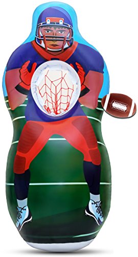 ImpiriLux Inflatable Two Sided Football & Baseball Target Set (Baseball & Football Target Set) - Thumbnail 2