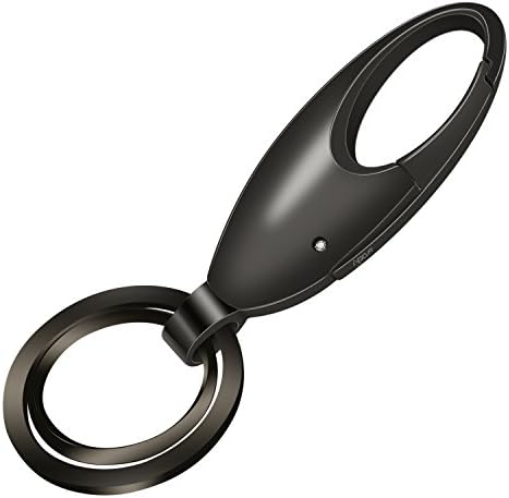 Apor Metal Car Key Chain 2 Key Rings Luxury Business Gift for Men and Women