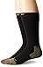 Carhartt Men's Midweight Cotton Blend Steel Toe Sock 2 Pack, Black, Shoe Size: 11-15