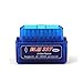 ELM327 Latest Version V2.1 Bluetooth Super Mini ELM327 OBD2 II Scan Tool Car Auto Diagnostic Tool for Windows Blue