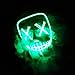 heytech Halloween Scary Mask Cosplay Led Costume Mask EL Wire Light up for Halloween Festival Party (Green)