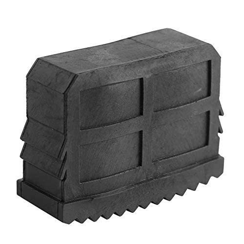 Duokon 2 Pair Tough Non Slip Extension Ladder Feet Rubber Pads Cover Security Bumpers Replacement Kit for Aluminum Ladder