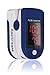 Zacurate Heart Rate and Oxygen Monitor with silicon cover, batteries and lanyard