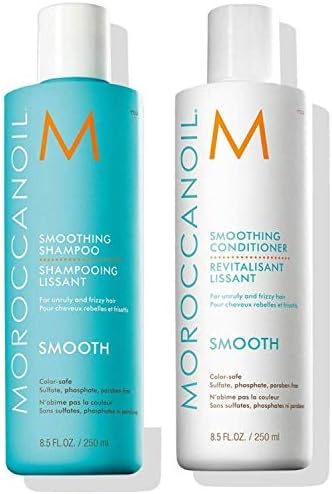 Moroccan Smoothing Shampoo and Conditioner Duo Set 8.5 oz 250 ml