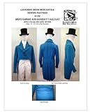 Sewing Pattern - 1806-1820 Men’s Regency Tailcoat with Collar Notch and Lapel Options
