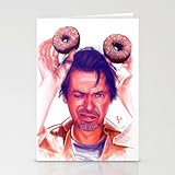 Society6 - Steve Buscemi And Donuts Stationery Cards by Thubakabra