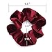 SEVEN STYLE 12 Pcs Premium Korean Velvet Hair Scrunchies Hair Bands Scrunchy Hair Ties Ropes Scrunchie for Women or Girls Hair Accessories with collection bags (12 PCS Korean Velvet Scrunchies)