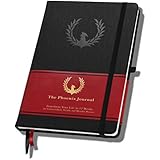 The Phoenix Journal - Best Daily Planner &amp; Calendar for Gratitude, Goal Setting, and Boosting Happiness &amp; Productivity - Transform Your Life - 12 Weeks, Undated, Hardcover - 1 Year Return Guarantee