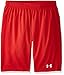 Under Armour Boys' Golazo Soccer Shorts, Red/White, Youth Medium