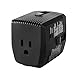 2000W Step-down Converter - 220V to 110V Travel Converter and Adapter for Hair Dryer Cell Phone Laptop International World Travel Plug Power Adapters US/UK/AUS/EU AC Charger Outlet