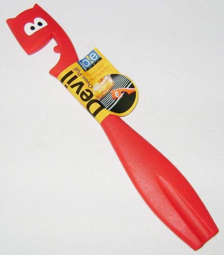 Joie Silicone Devil Oven and Toaster Rack Puller, Red - Thumbnail 2