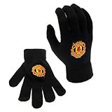 Official Manchester United FC Knit Gloves