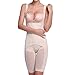 Shymay Women's Full Body Shaper Waist Cincher Thigh Slimmer Open Bust Shapewear Bodysuit (Purple, XX-Large)