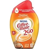 Nestle Coffeemate 2GO Hazelnut Triple Strength Coffee Creamer, 3.0 fl oz