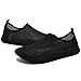 CIOR Men and Women Barefoot Skin Aqua Shoes Anti-Slip Multifunctional Water Shoes for Beach Pool Surf Yoga Exercise,CT18M,Black,38.39