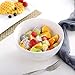 MALACASA Salad/Soup Bowls, 68 OZ Porcelain White Salad Pasta Bowls Ramen Bowls, Large Serving Bowls Dish Set for Dessert, Salad, Pasta, Oatmeal and More, Set of 3, Series Regular