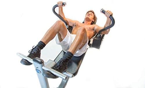 The Abs Bench - Abdominal Crunch Machine, Ab Workout Equipment, Plate Loaded Resistance