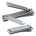 Clyppi Best Nail Clipper Set – Popular Gifts - Sharpest Stainless Steel Fingernail & Toenail Clippers For Men & Women