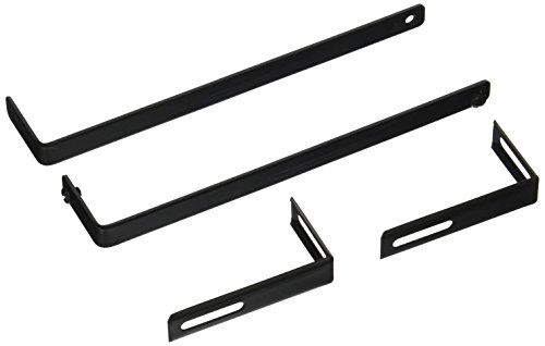 Lorell LLR80674 Metall-Trennwandhalter, schwarz