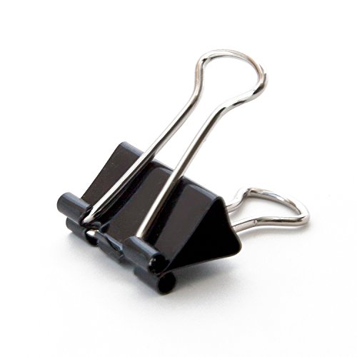 U Brands Binder Clips, Small 3/4Inch Width, 1/3Inch Paper Holding