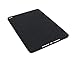 Veamor 9.7 Inch 2018/2017 Silicone Back Case Cover, Anti Slip Rubber Protective Skin Soft Bumper for Apple iPad 6th / 5th Generation, Kids Friendly/Ultra Slim/Shockproof (Black)