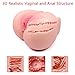 Sex Doll Male Masturbator Butt Realistic Big Ass Female Torso Doll with Vagina Anal Sex for Men Masturbation Adult Toy Sex Toy (Flesh Ass)