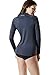 Tesla TM-FSR24-CHC_Medium Women's UPF 50+ Regular-Fit Long Sleeve Athletic Rashguard FSR24