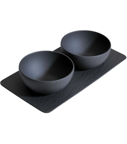Amazon.com | Villeroy & Boch Manufacture Rock Glow 3 Piece