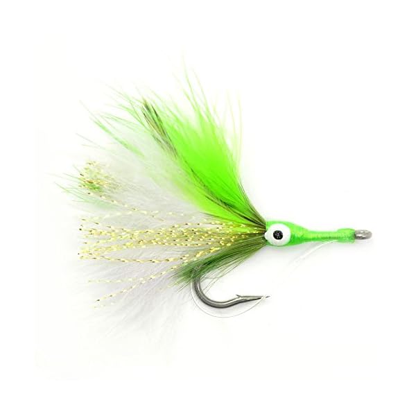 The-Fly-Fishing-Place-Tarpon-Fly-Fishing-Flies-Assortment-Collection-of-7-Saltwater-Flies-Stainless-Steel-hooks-Size-20