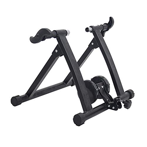 Livebest Magnetic Bicycle Stationary Stand,Indoor Bike Trainer Exercise Machine with 26" Wheel