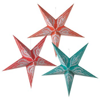 Amazonde 5 Zackiger Stern Papier 3 Stück