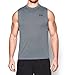 Under Armour Men's Tech Muscle Tank, Steel (035)/Black, Medium