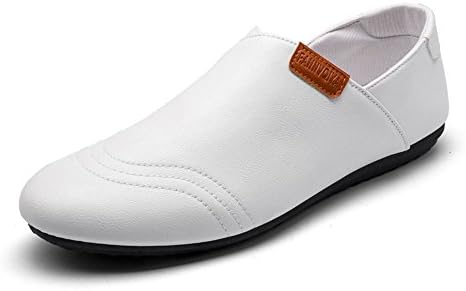 Another Summer Men's Driving Shoes Lightweight Faux Leather Loafers