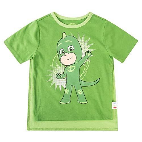 PJ Masks Short Sleeve TShirt 2 Pack of PJMASKS Catboy & Gekko Short