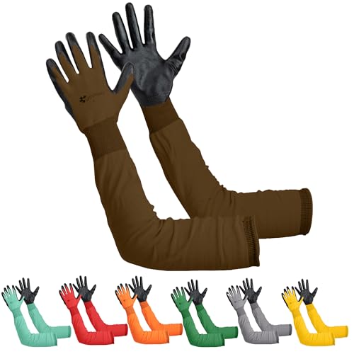 Gastody Long Sleeve Gardening Gloves Women &