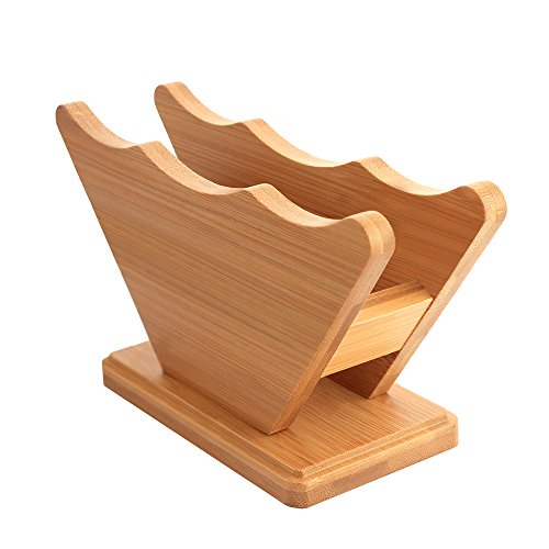 Coffee Filter Holder, Saebye Coffee Filter Storage, Renewable Bamboo