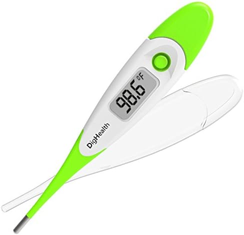 Baby Thermometer by DigHealth(TM), Digital Fever Medical Thermometers for Oral, Rectal, Axillary Armpit Use (Accurate Probe , for Babies, Child, Adult), FDA Approved, Large Display, Instant Read