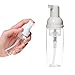 10PC Clear Plastic Foamer Bottle 1.7oz 50ml Pump Mini Travel Size Soap Dispenser