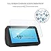 KLOMIER [3-Pack] Screen Protector for Amazon Echo Show 5 [Update Version], [2.5D Round Edge] [9H Hardness] [High Definition] [Bubble Free] Tempered Glass Screen Protector (5.5inch)
