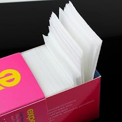 See 325pcs Lint Free Nail Art Gel Polish Remover Cotton Pad Nail Wipe Details