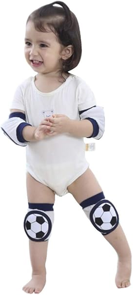 Yjzq Knieschoner Kinder Krabbeln Baumwolle Fussball Baby Knieschutzer Sommer Kleinkind Knie Kriechende Schutz Anti Rutsch Fur Junge Madchen 2 5 Jahre Zum Handball Fahrrad Volleyball Amazon De Sport Freizeit