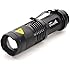 UltraFire 7w 300lm Mini Cree Led Flashlight SK68 Poccket Torch Adjustable Focus Zoom Light Lamp