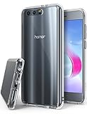 Ringke [Fusion] Compatible with Huawei Honor 9 Crystal Clear PC Back TPU Bumper [Drop Protection, Shock Absorption Technology] Raised Bezels Protective Cover Honor 9 Case - Clear