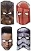 American Greetings Star Wars Episode 8 Masks, 8-Count, Multicolor, One Size