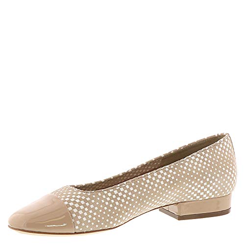 Van Eli Frankie Spectator Women's Pump 8.5 2A(N) US Beige - Thumbnail 3