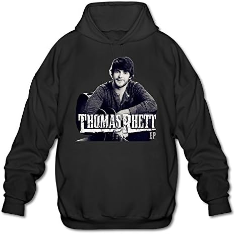 Mason Holstein Thomas Rhett Thomas Rhett Men's Graphic Hoodie Coat Black