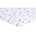 Trend Lab Safari Rock Band 6 Piece Crib Bedding Set, Green/Blue