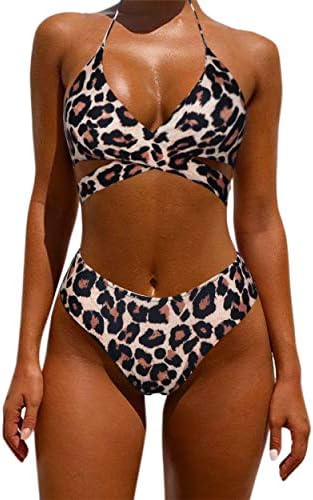 MOOSKINI Womens Padded Push-up Bikini Set Bathing Suits Two Pieces Swimsuit