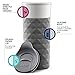 Ello Ogden 16oz Ceramic Travel Mug with Splash-Resistant Slider Lid and Protective Silicone Sleeve, Perfect for Coffee or Tea, BPA-Free, Dishwasher Safe, Teal